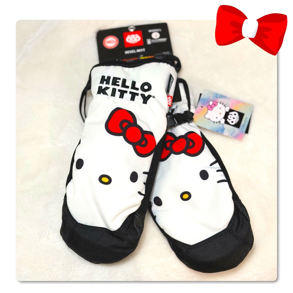 NEW 686 Women’s Limited Edition Hello Kitty Revel Mitt Size S